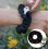 Elastici per capelli con porta accessori Electronics LV-120593, neri, 2 pezzi 2