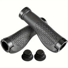 Manoplas de borracha antiderrapantes para guidão de MTB, 13,2 cm