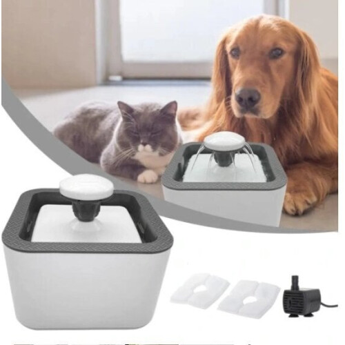 Fonte de água para gatos Gotip, 2,5 l