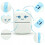 Wireless small thermal printer for phone D24, blue 2