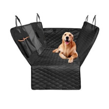 Tapete de carro para animais de estimação, 140x209 cm, preto