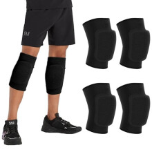 Tanz-Knieschoner für Damen (2 Paar) – Atmungsaktive Mesh-Knieschoner