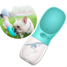 Garrafa de água portátil para cães 350 ml