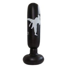 Sacco da boxe gonfiabile Deal, nero
