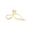 Haarclip GOUD 1