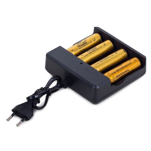 LED-Akkuladegerät