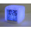 Despertador digital com iluminação LED 2