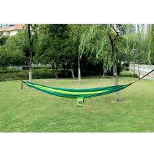 Hängematte für den Außenbereich, Nylonschirm, Anti-Kipp-Leinwand, Installation, Campingschaukel, Tragkraft 300