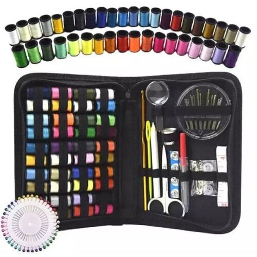 Set di accessori per cucire, 129 pezzi