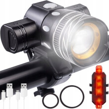Fietslamp Trizand 18669, zwart
