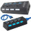 USB-Splitter mit Schaltern 4X USB 3.0 1