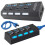 USB-Splitter mit Schaltern 4X USB 3.0 2