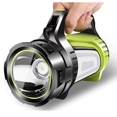 Rechargeable flashlight, green