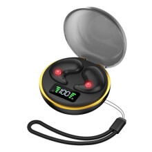 Fones de ouvido intra-auriculares Bluetooth para dormir - Preto