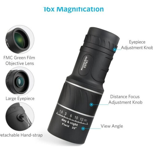Fernglas "Ortex 16x52"