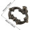 packages Shabby Chic Drawer Pull Handles Bronze Kitchen Cabinet Pull Handles Vintage Decorative - CHUNCC 2