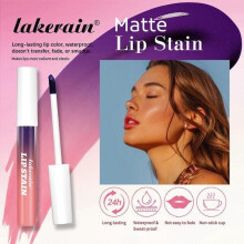 Tinta labial descascável para tatuagem, lápis altamente pigmentado, descascável, de longa duração, resistente