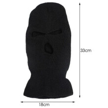 Masker KR80, zwart, universeel