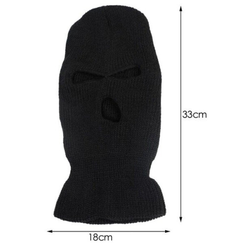 Maske KR80, schwarz, Universal