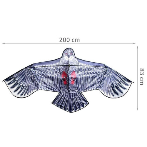 Vogelscheuche - Drachen, 200X83cm mit Koffer