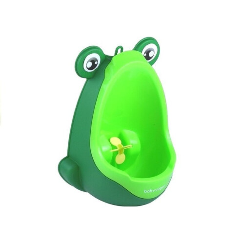 Kinderurinal in Froschform, grün