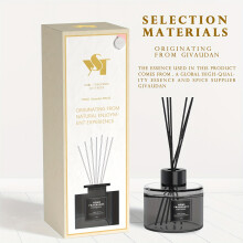 Luxury Swiss Givautan Reed Diffuser - 100ml, Long-lasting Flower and Fruit Aroma for Home.