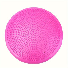 Aufblasbare Yoga-Balancematte für Training und Sport. (Pink)