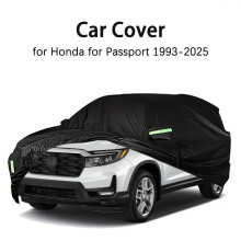 Capa para carro para transporte marítimo Honda Passport 1993-2025, preta