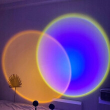 Projektions-LED-Lampe-Lampe Sunset-Imitation, Sunset RED