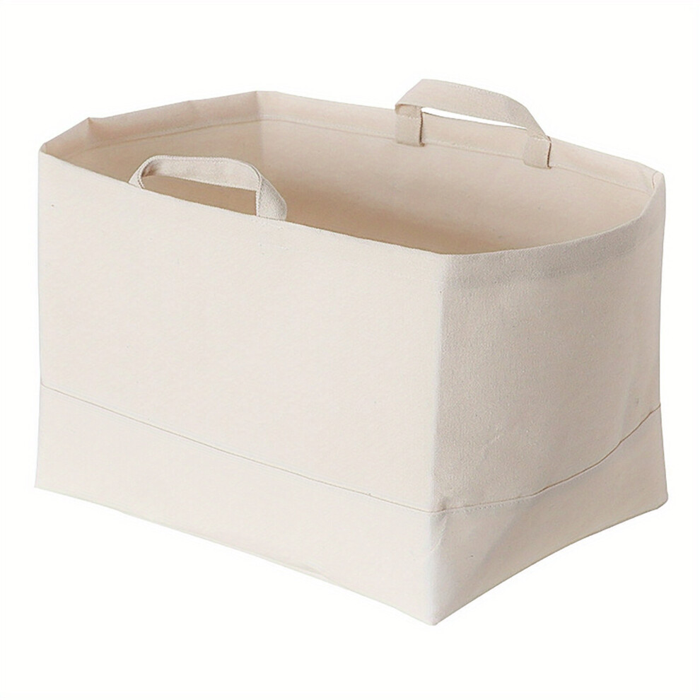 Grande boîte de rangement en toile style bohème, sac à main pliable pour le linge, le salon, la chambre et le