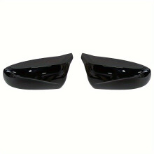 2 capas de espelho lateral BMW X5 E70 X6 E71 2008-2013, preto claro