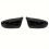 2 capas de espelho lateral BMW X5 E70 X6 E71 2008-2013, preto claro 1