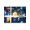 3D Universe Planets Patterned Decorative Carpet, 71 * 99 inches / 180 * 250 cm 1