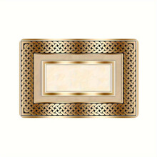 1 Stk. Europäischer Luxus-Schlafzimmerteppich, wasserabsorbierend, rutschfest (120cm*160cm)