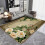 Non-slip soft carpet: floral pattern rug, 49.78*79.76 cm 1