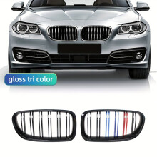 Grade de corrida preta brilhante para BMW Série 5, 3 cores