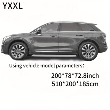 1 peça de proteção para carro, película de alumínio espessa para carro, YXXL