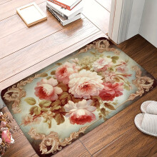Bohemian Weicher Polyester-Teppich - Maschinenwaschbar, 49,78*79,76 cm