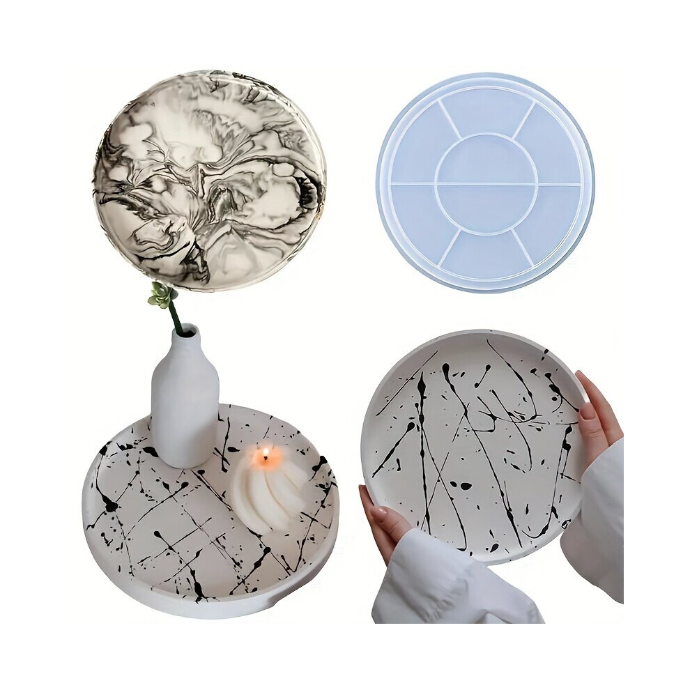 Moule rond en silicone fait main