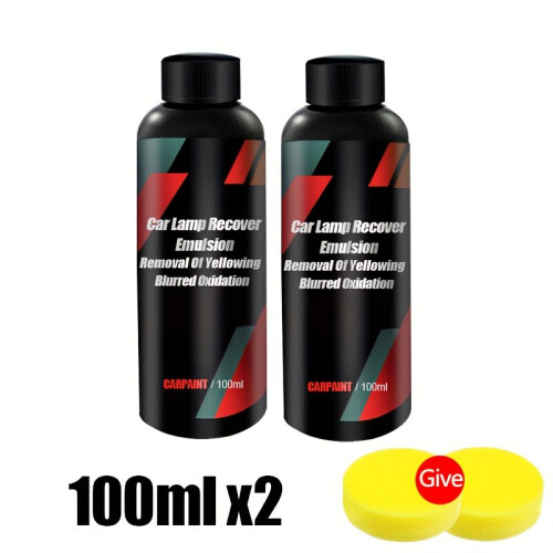 Autoscheinwerfer Polier- und Reparaturset, 200 ml