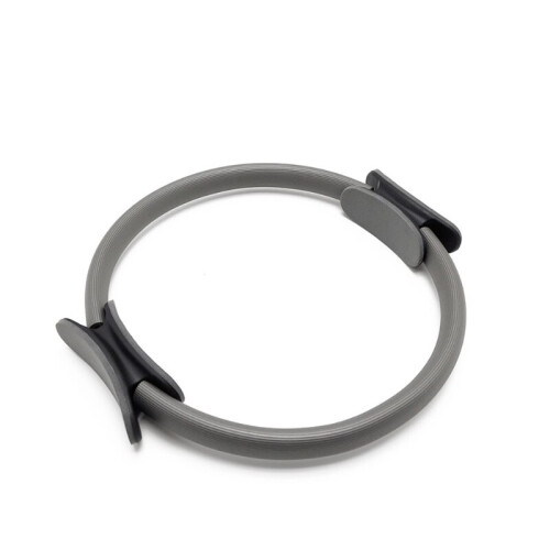 Einteiliges polygonales PVC-Pilates-Yoga-Rad, Grau