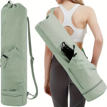 30L Yogamattentasche für Damen - Strapazierfähiges Nylon, Multifunktional, Grün A
