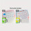 Multiple learning number writing exercise book for children., Letter*3+Number*3 2