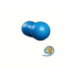 PVC Peanut Yoga Ball Set, 2 Stück, Blau
