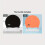 1 Stück Silikon-Badekappe, universell wasserdicht, Schwarz*2 + Orange*2 2