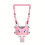 Children's walking belt with adjustable straps, Pink chicken 2