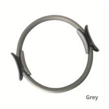 1pc Yoga Pilates Hoop, Langlebiger Stretchring für Sport, Grau