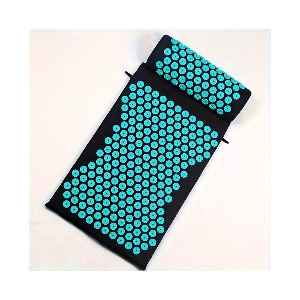 Coussin de massage d'acupression de yoga avec oreiller et sac.