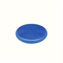 Aufblasbare Yoga-Balancematte für Training und Sport. (Blau)