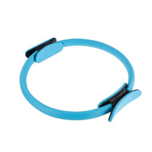 Einfarbiger Fitnessring für Yoga und Pilates, Blau